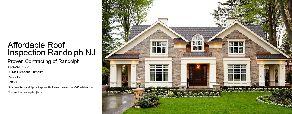 Affordable Roof Inspection Randolph NJ