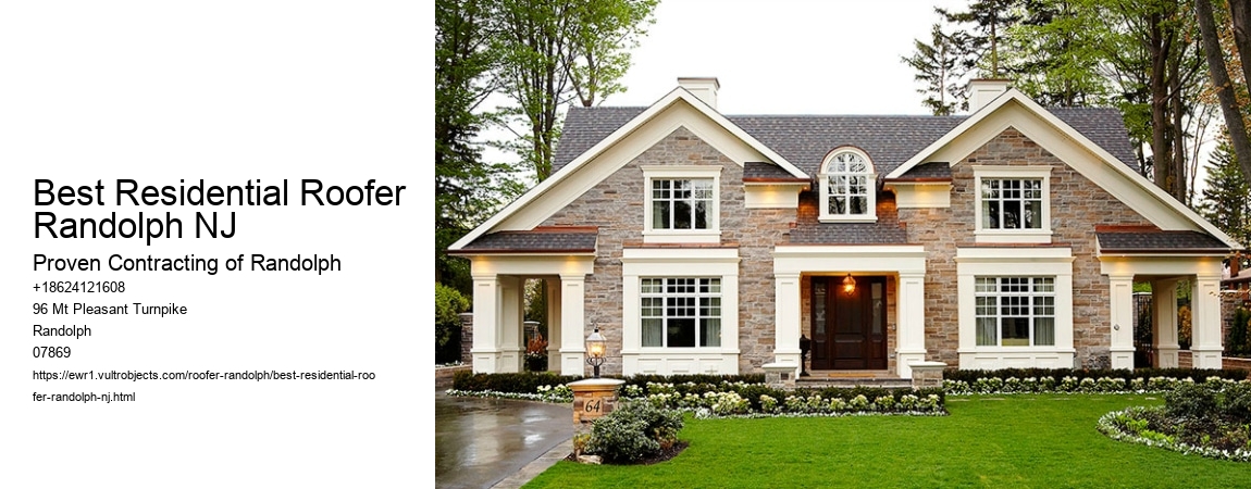 Best Residential Roofer Randolph NJ