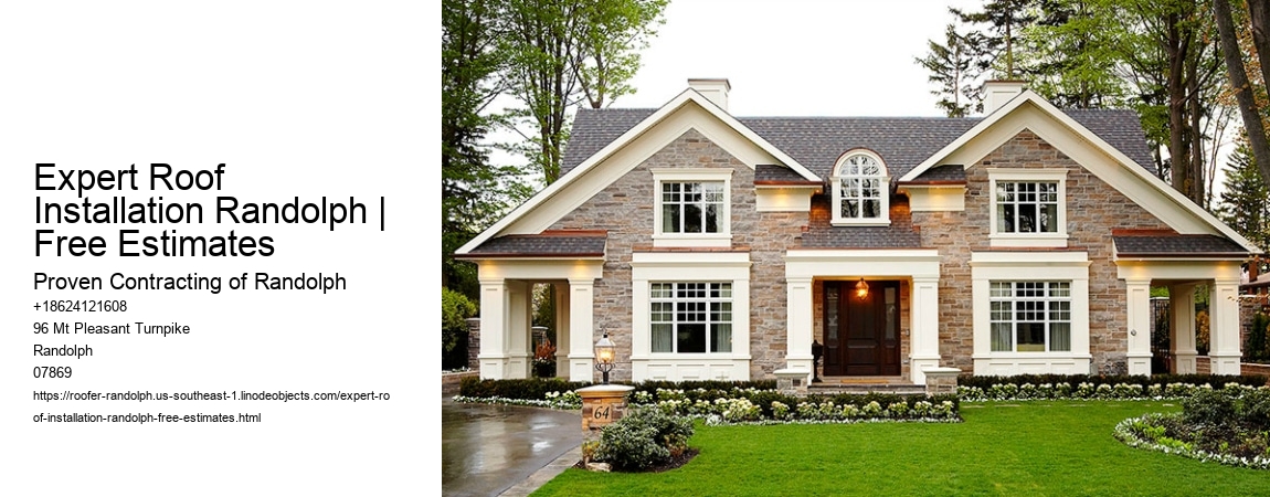 Expert Roof Installation Randolph | Free Estimates