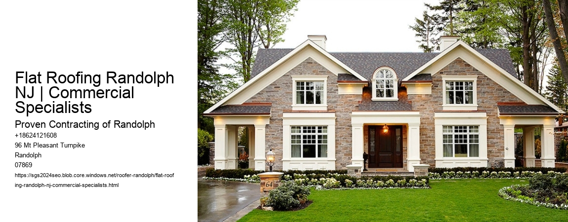 Flat Roofing Randolph NJ | Commercial Specialists