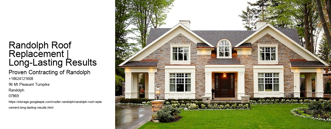 Randolph Roof Replacement | Long-Lasting Results