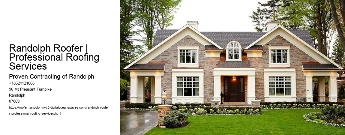 Randolph Roofer | Professional Roofing Services