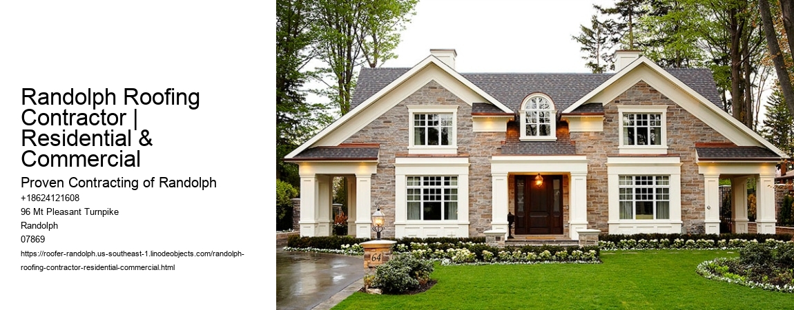 Randolph Roofing Contractor | Residential & Commercial