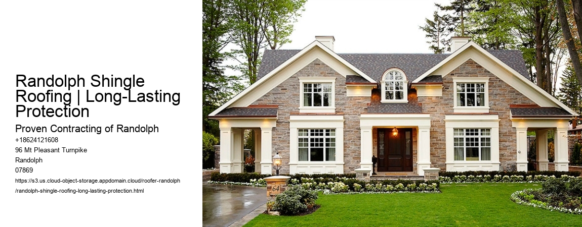Randolph Shingle Roofing | Long-Lasting Protection