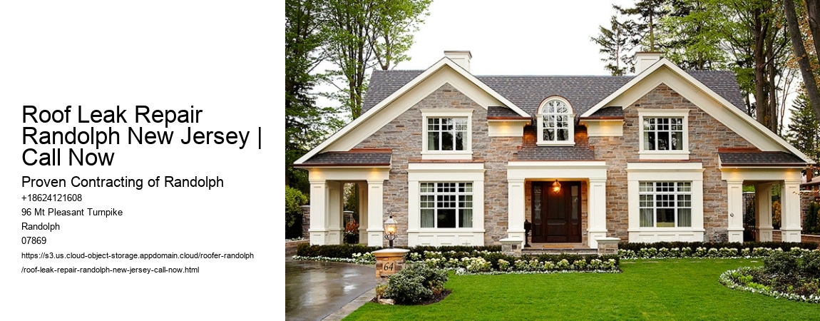 Roof Leak Repair Randolph New Jersey | Call Now