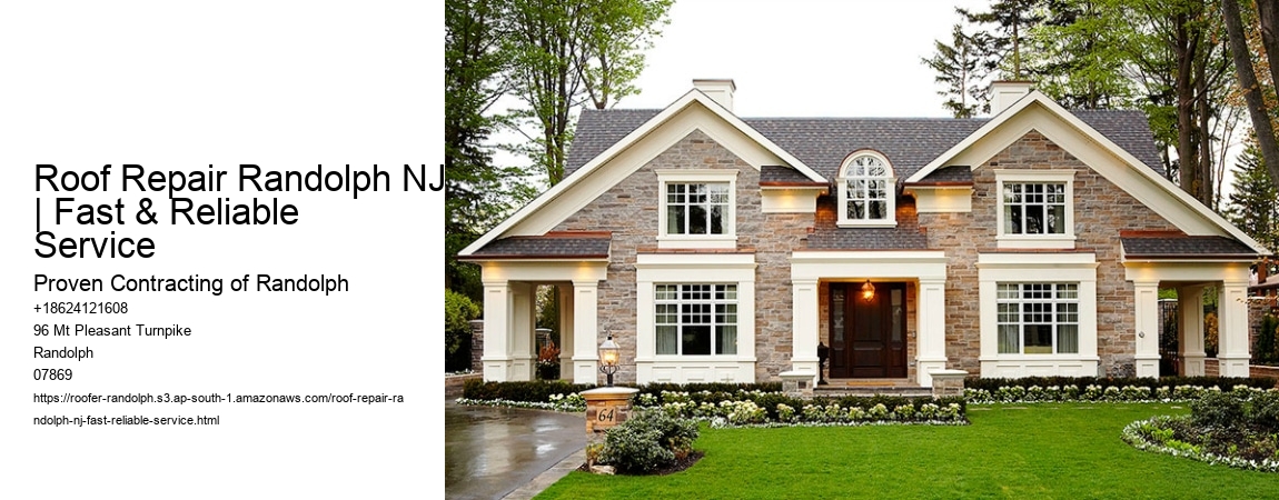 Roof Repair Randolph NJ | Fast & Reliable Service