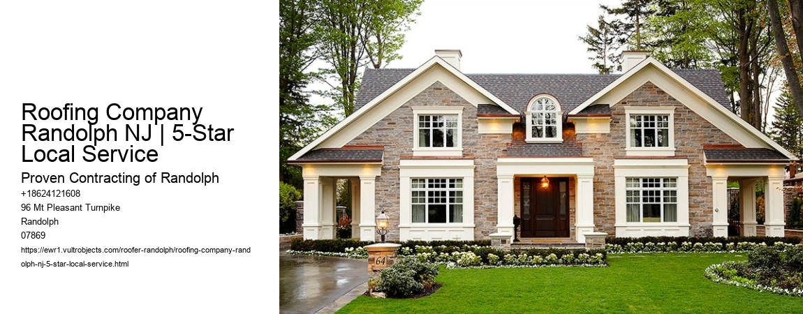 Roofing Company Randolph NJ | 5-Star Local Service