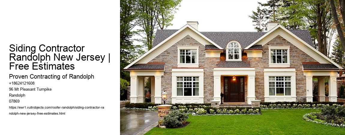 Siding Contractor Randolph New Jersey | Free Estimates