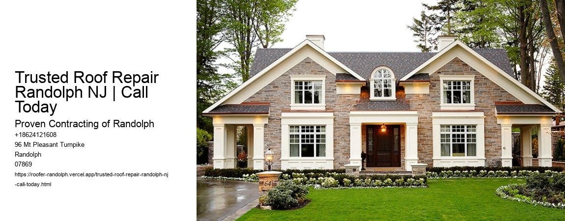 Trusted Roof Repair Randolph NJ | Call Today