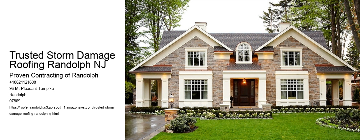 Trusted Storm Damage Roofing Randolph NJ